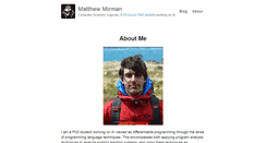 Desktop Screenshot of mirman.com